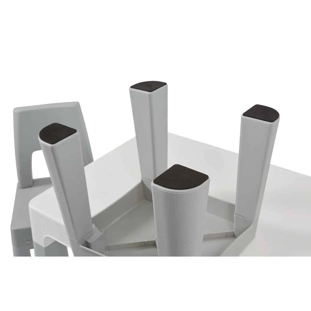 Liberty House Toys Grey Kids Height Adjustable Table And Chairs Set 10 Liberty House Toys Grey Kids Height Adjustable Table And Chairs Set - Image 10