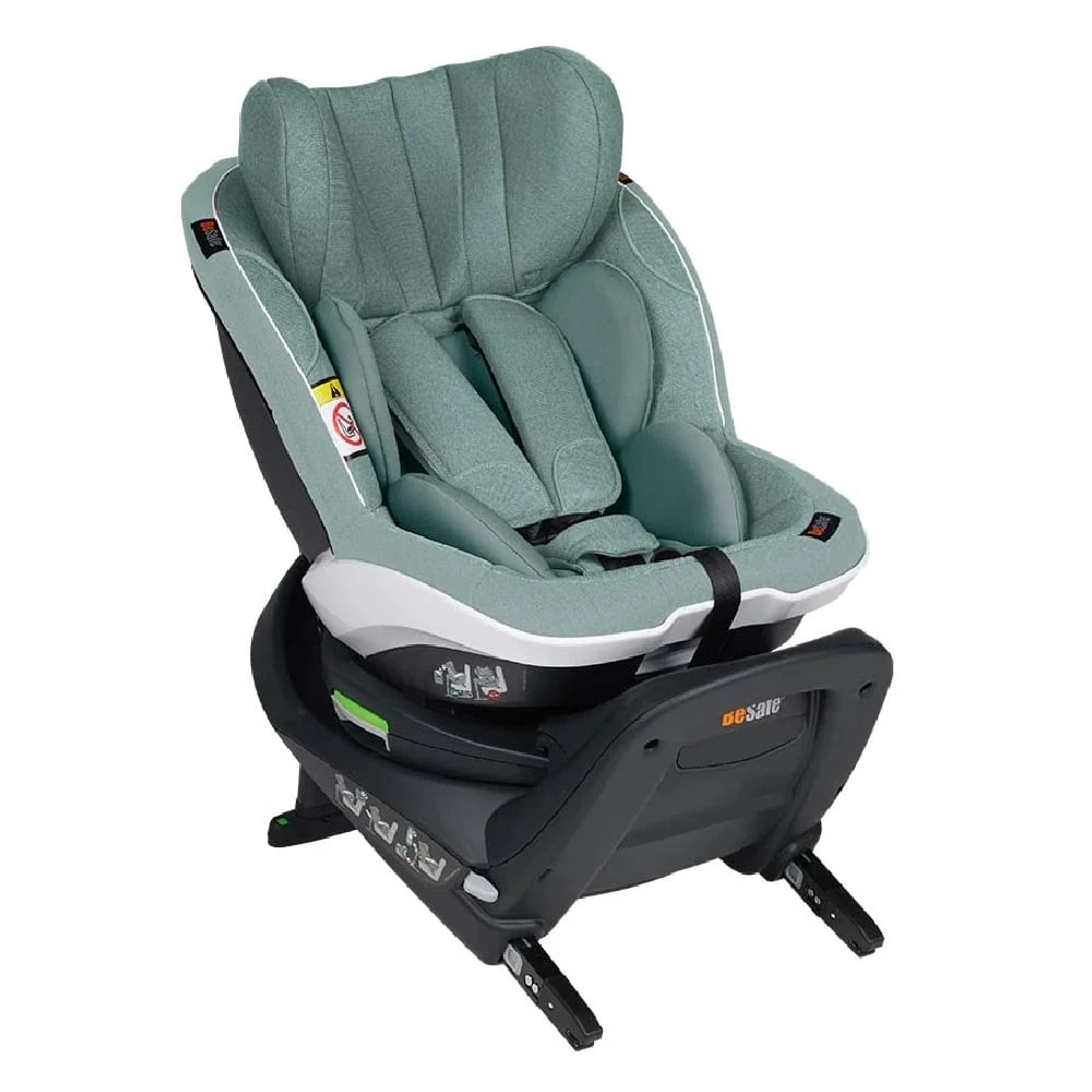 BeSafe IZi Twist B I-Size Carseat Sea Green Mélange 1 BeSafe IZi Twist B I-Size Carseat Sea Green Mélange