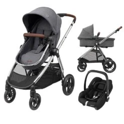 Maxi-Cosi Zelia3 Travel System – Twillic Grey