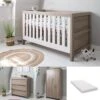 Tutti Bambini Modena Mix And Match 4 Piece Nursery Room Set