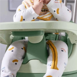 Mamas & Papas Bug Floor And Booster Seat With Activity Tray – Eucalyptus -Kiddies Kingdom Store vgdse