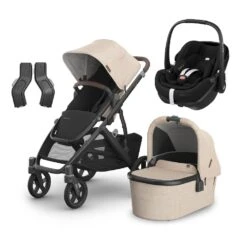 UPPAbaby VISTA V3 Double Stroller/Carrycot/Pebble 360 Pro2 – Liam + Optional Rotating Base 16 UPPAbaby VISTA V3 Double Stroller/Carrycot/Pebble 360 Pro2 – Liam + Optional Rotating Base -Kiddies Kingdom Store vgsde