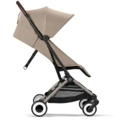Cybex Orfeo Pushchair Almond Beige With Bumper Bar -Kiddies Kingdom Store vgsdeY4 2