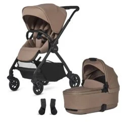 Silver Cross Dune 2 Pushchair And Carrycot – Mocha