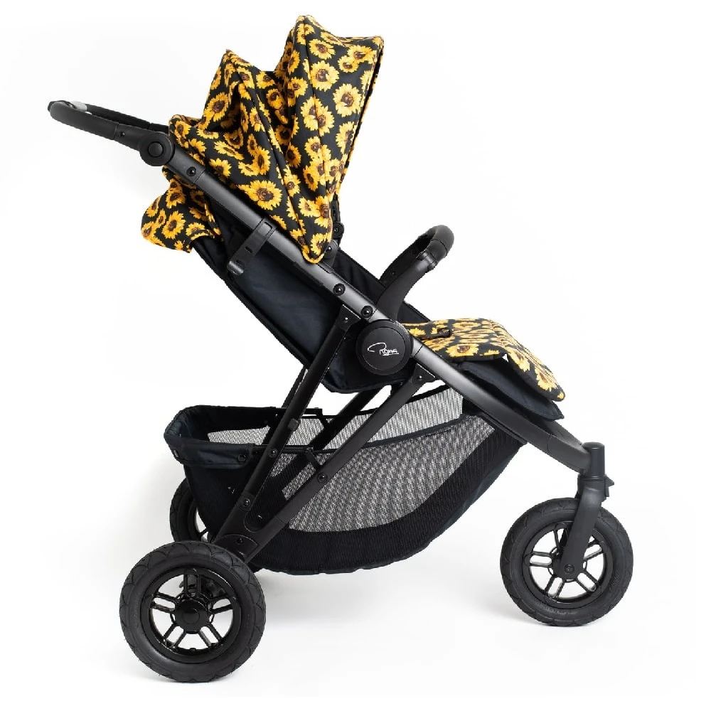 Roma Atlas 3 Wheel Stroller – Sunflower 5 Roma Atlas 3 Wheel Stroller – Sunflower - Image 5