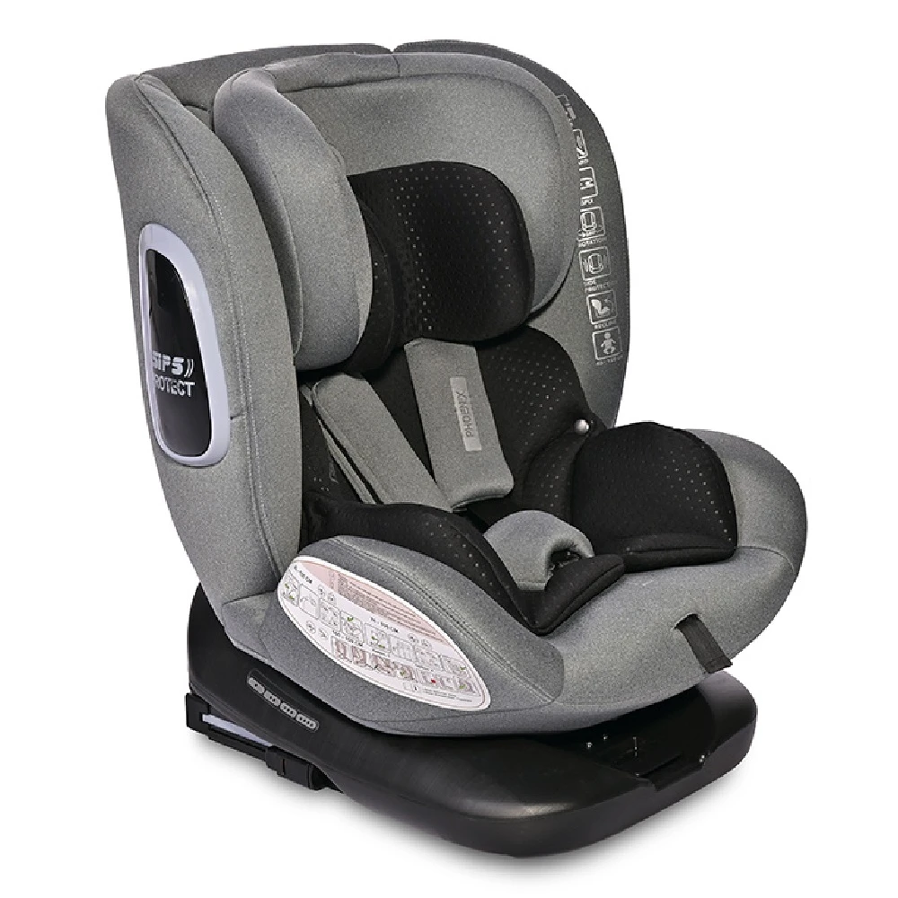 Lorelli PHOENIX I-Size ISOFIX 360 Car Seat – Grey 2 Lorelli PHOENIX I-Size ISOFIX 360 Car Seat – Grey - Image 2