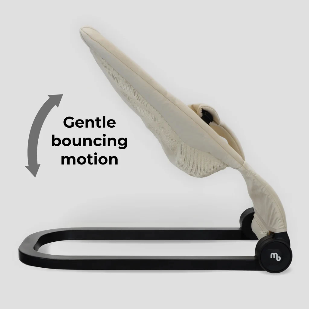 My Babiie Reclining Baby Bouncer – Oatmeal 6 My Babiie Reclining Baby Bouncer – Oatmeal - Image 6