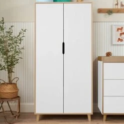 Tutti Bambini Hygge 4in1 3 Piece Room Set – White/Light Oak -Kiddies Kingdom Store vsgdehr 11