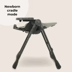 My Babiie Luxe Highchair – Grey -Kiddies Kingdom Store vsgeay45