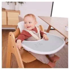 Hauck Highchair Tray Mat Fox Mint -Kiddies Kingdom Store vsgehy47