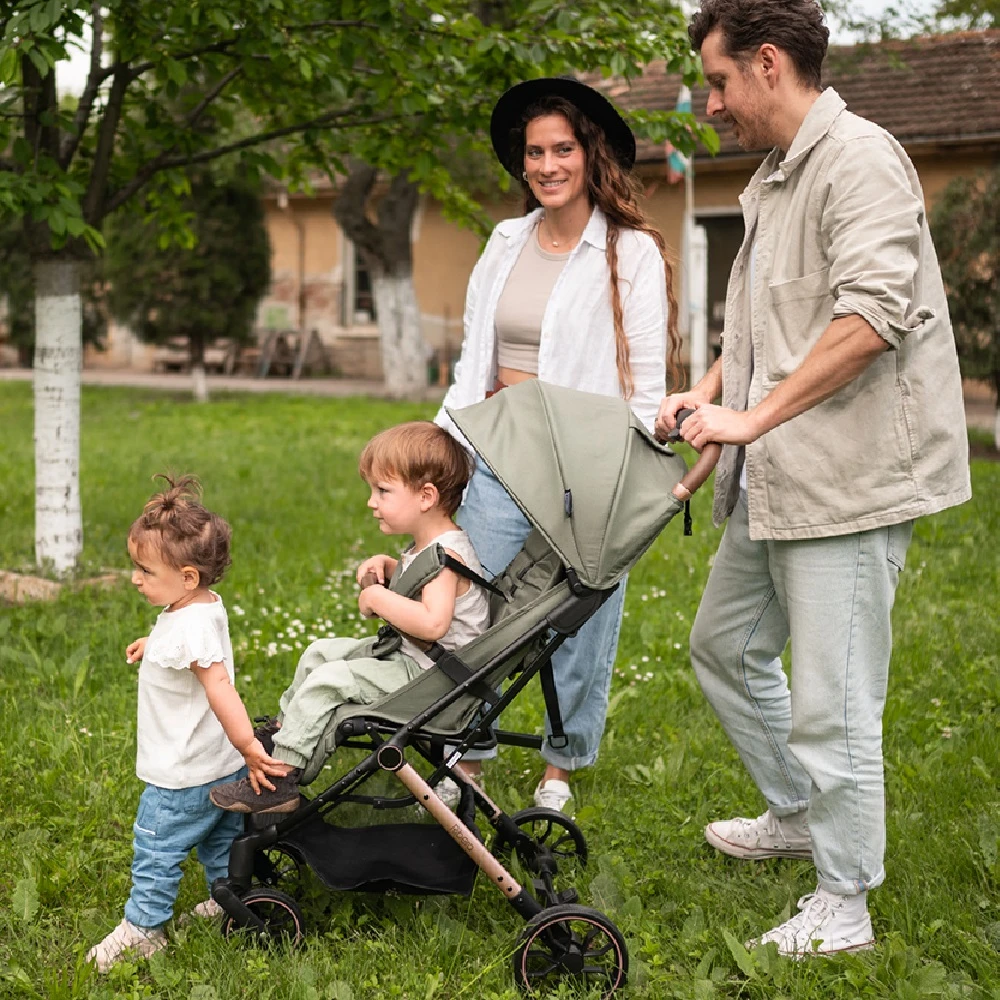 Lorelli Baby Stroller RIBERA Grey 3 Lorelli Baby Stroller RIBERA Grey - Image 3