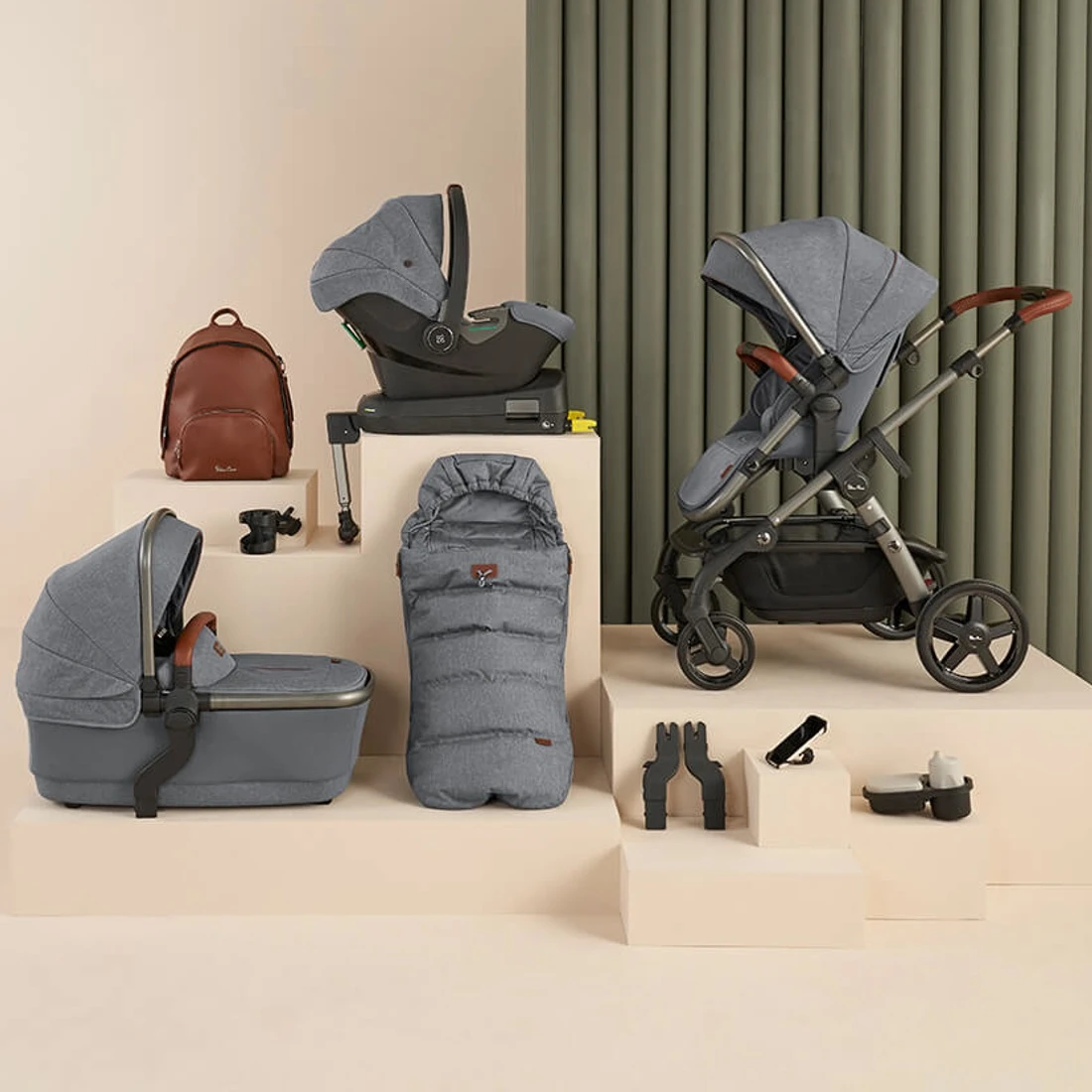 Silver Cross Wave Lunar Travel System Ultimate Bundle 1 Silver Cross Wave Lunar Travel System Ultimate Bundle