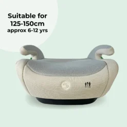 My Babiie I-Size Stone Booster Car Seat -Kiddies Kingdom Store vzgshrj