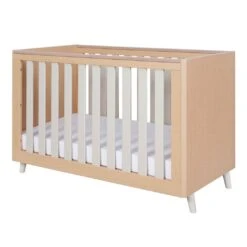Tutti Bambini Fika Cot Bed – Light Oak/White Sand 14 Tutti Bambini Fika Cot Bed – Light Oak/White Sand -Kiddies Kingdom Store vzsdbhf 1