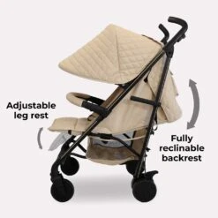 My Babiie Stroller Quilted Sand 11 My Babiie Stroller Quilted Sand -Kiddies Kingdom Store vzsgdeya4
