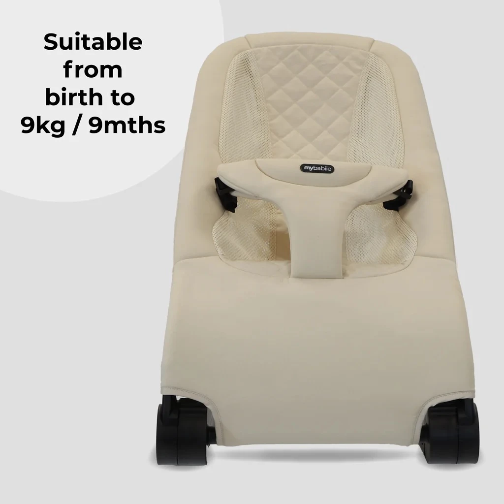 My Babiie Reclining Baby Bouncer – Oatmeal 8 My Babiie Reclining Baby Bouncer – Oatmeal - Image 8