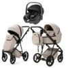 Mee-Go Milano Evo 3in1 Travel System Sahara + Pebble 360 Car Seat