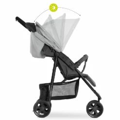 Hauck Grey Citi Neo 3 Pushchair -Kiddies Kingdom Store vzvz