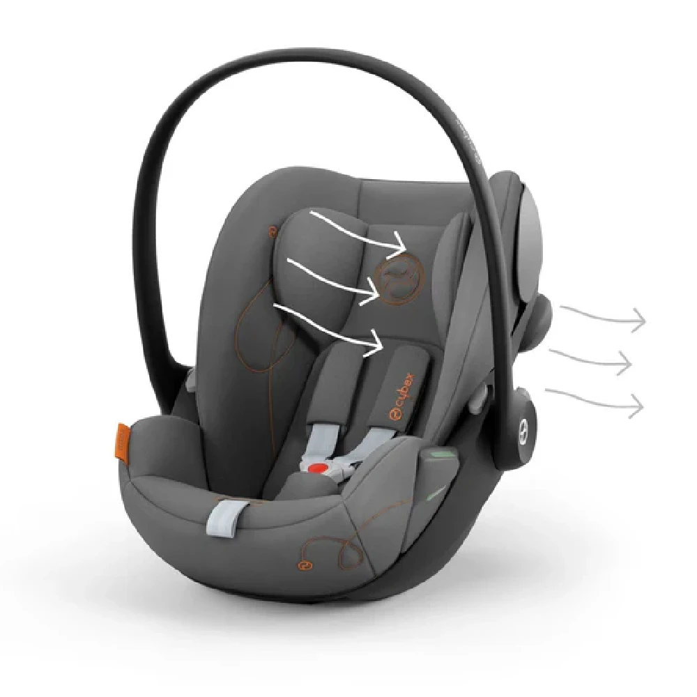 Cybex Cloud G I-Size Car Seat – Grey 3 Cybex Cloud G I-Size Car Seat – Grey - Image 3