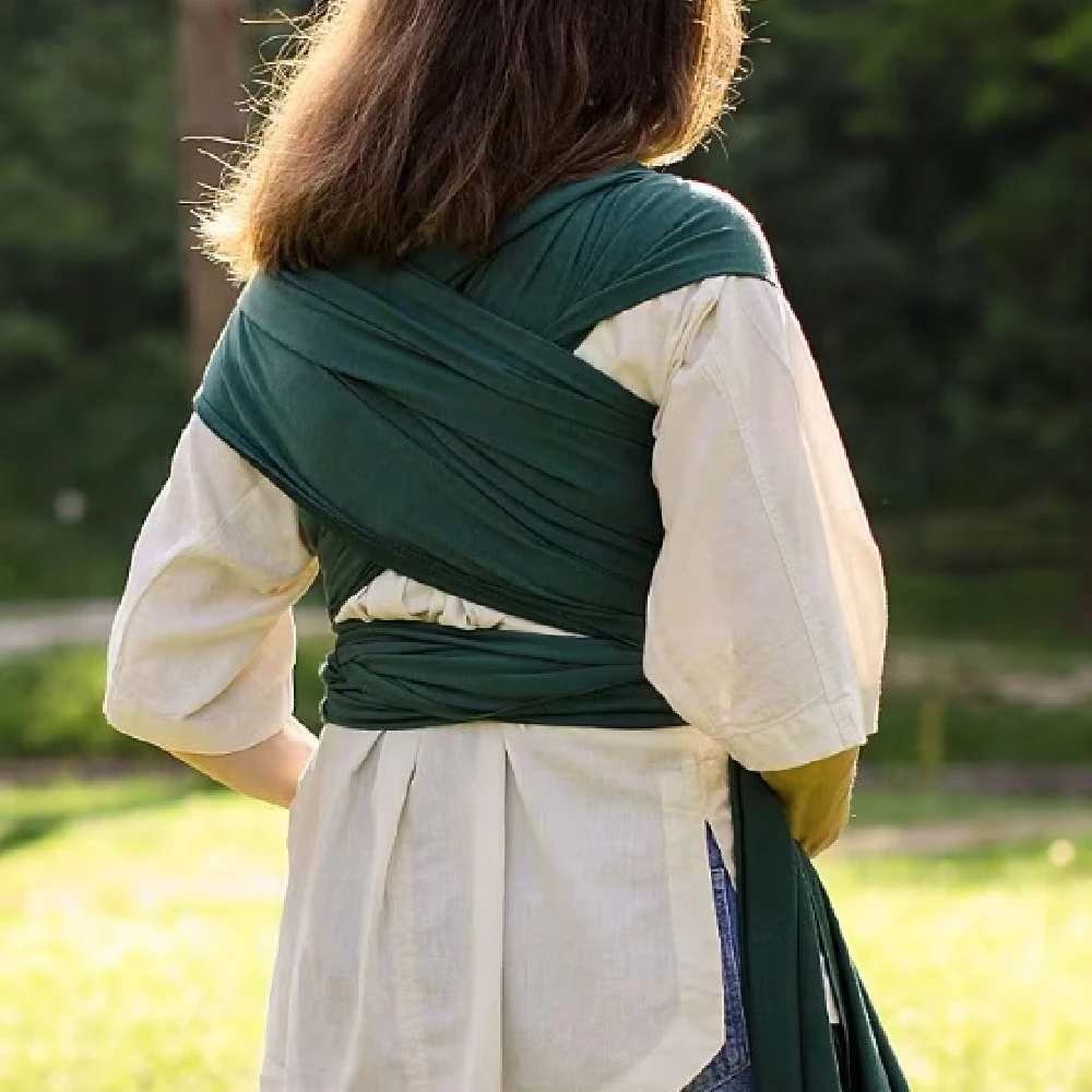 Tutti Bambini Boba Wrap Serenity Organic Rainforest 7 Tutti Bambini Boba Wrap Serenity Organic Rainforest - Image 7