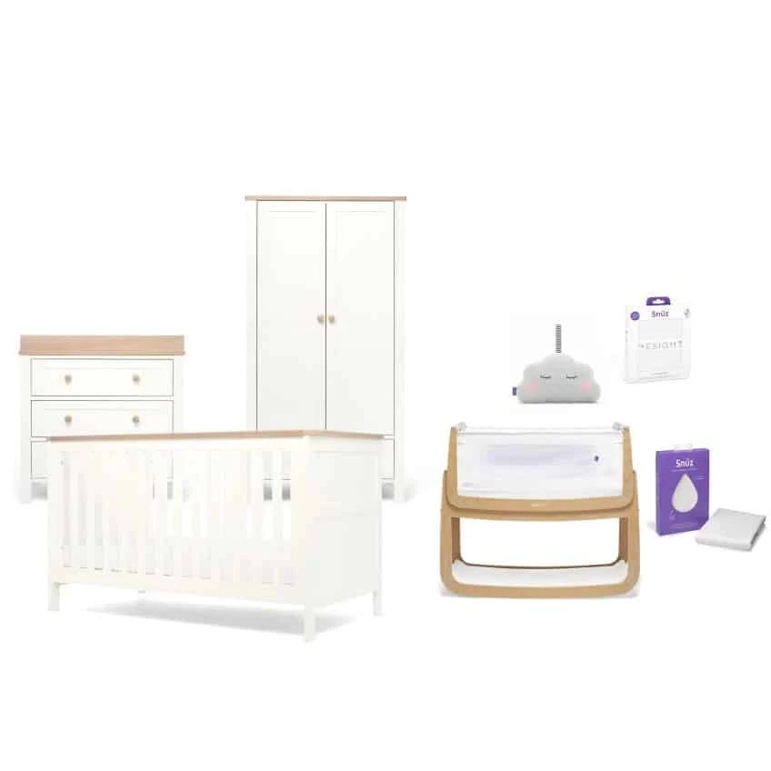 Mamas & Papas Wedmore 3 Piece Nursery Room Set With SnuzPod4 Bundle 1 Mamas & Papas Wedmore 3 Piece Nursery Room Set With SnuzPod4 Bundle