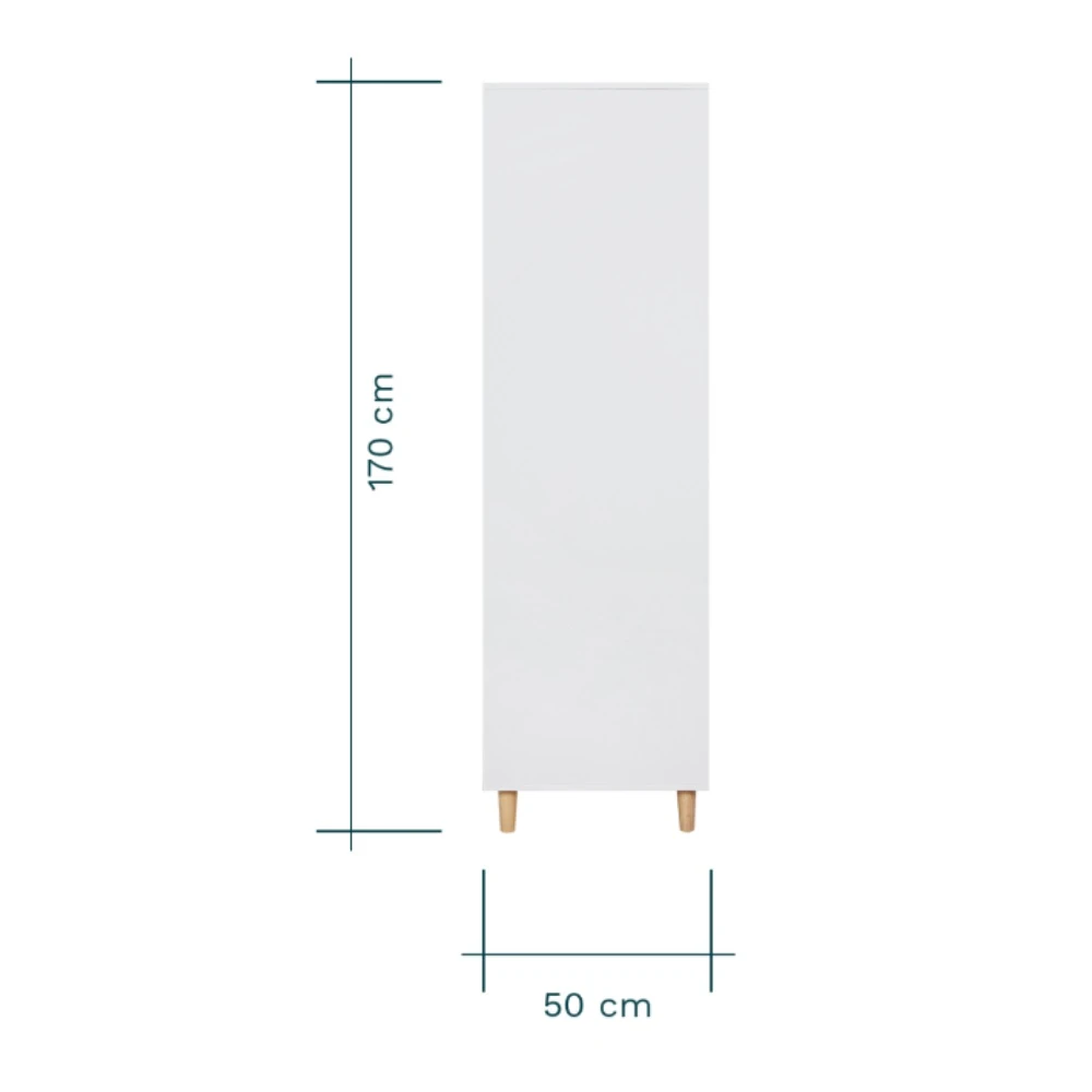 Tutti Bambini Fika 4in1 3 Piece Room Set – White/Light Oak 19 Tutti Bambini Fika 4in1 3 Piece Room Set – White/Light Oak - Image 19