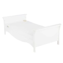 CuddleCo Clara White Cot Bed -Kiddies Kingdom Store xuSI4i6W