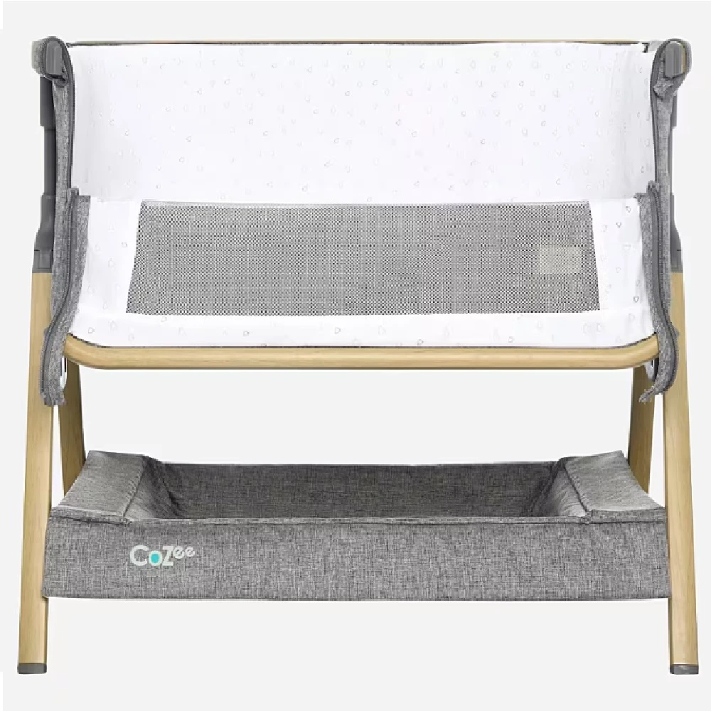 Tutti Bambini CoZee Mini Me Play Crib – Oak & Charcoal 8 Tutti Bambini CoZee Mini Me Play Crib – Oak & Charcoal - Image 8