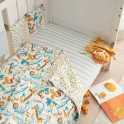 Tutti Bambini Cot/Cot Bed Coverlet – Run Wild -Kiddies Kingdom Store y7t8