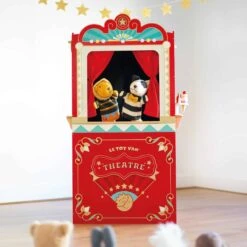 Le Toy Van Showtime Puppet Theatre -Kiddies Kingdom Store yhn