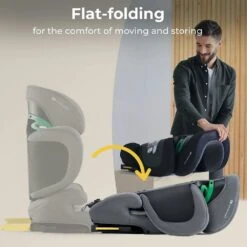 Kinderkraft XPAND 2 I-Size Car Seat Grey -Kiddies Kingdom Store yitr6i684