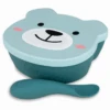 Tum Tum Silicone Boris Bear Weaning Bowl And Spoon Set