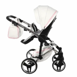 Junama Diamond Candy Pink 2in1 Pram -Kiddies Kingdom Store yturr