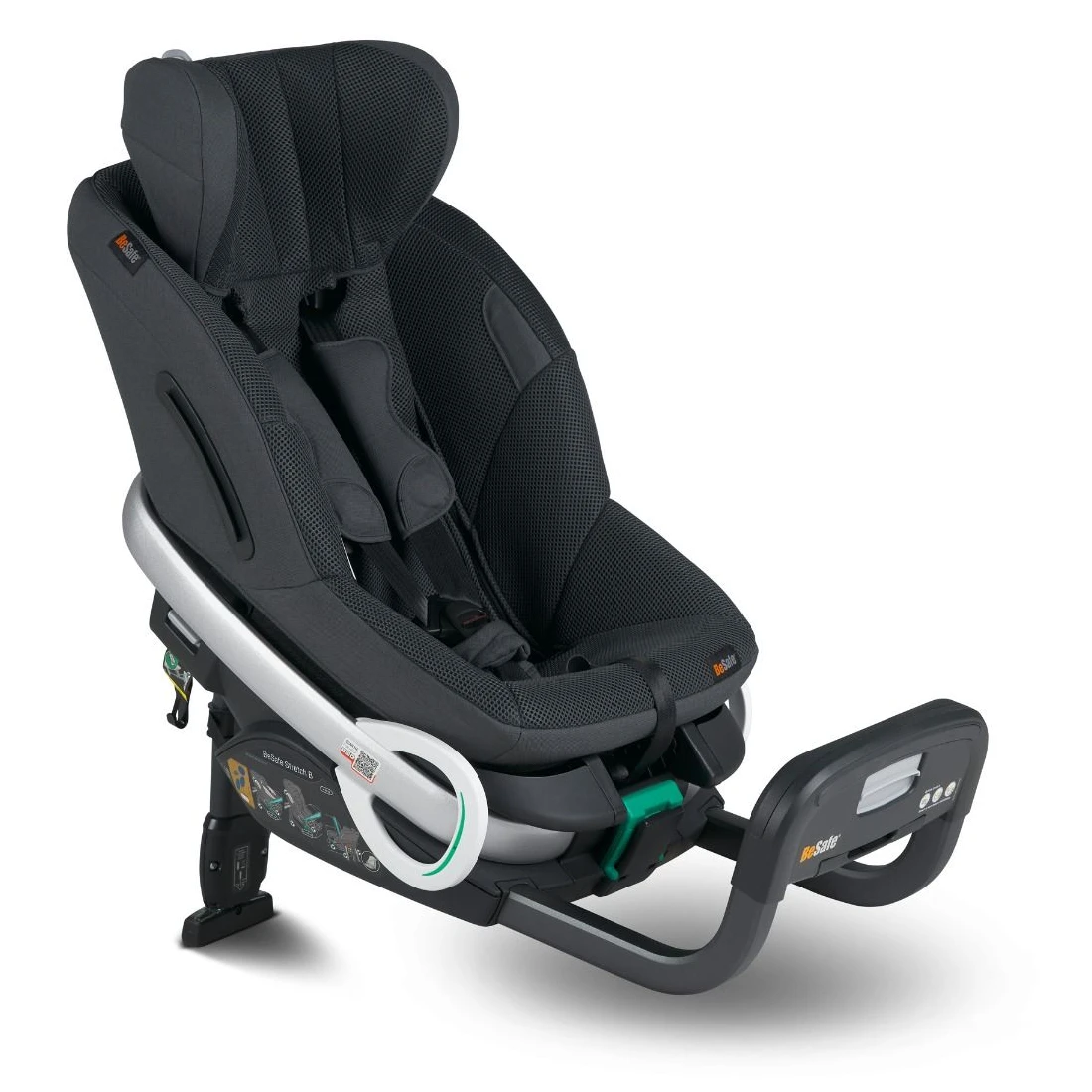BeSafe Stretch B Car Seat Anthracite Mesh 4 BeSafe Stretch B Car Seat Anthracite Mesh - Image 4