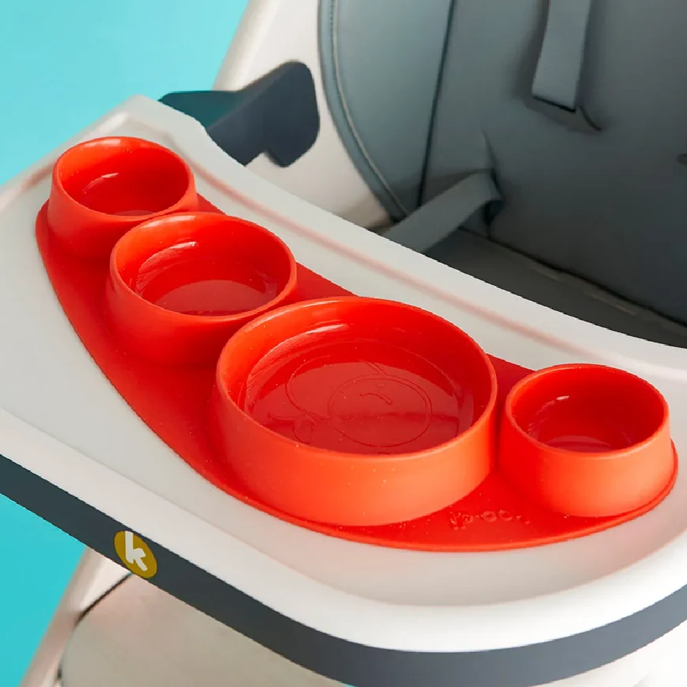 Koo-Di Tiny Tapas Silicone Placemat Ladybug 2 Koo-Di Tiny Tapas Silicone Placemat Ladybug - Image 2