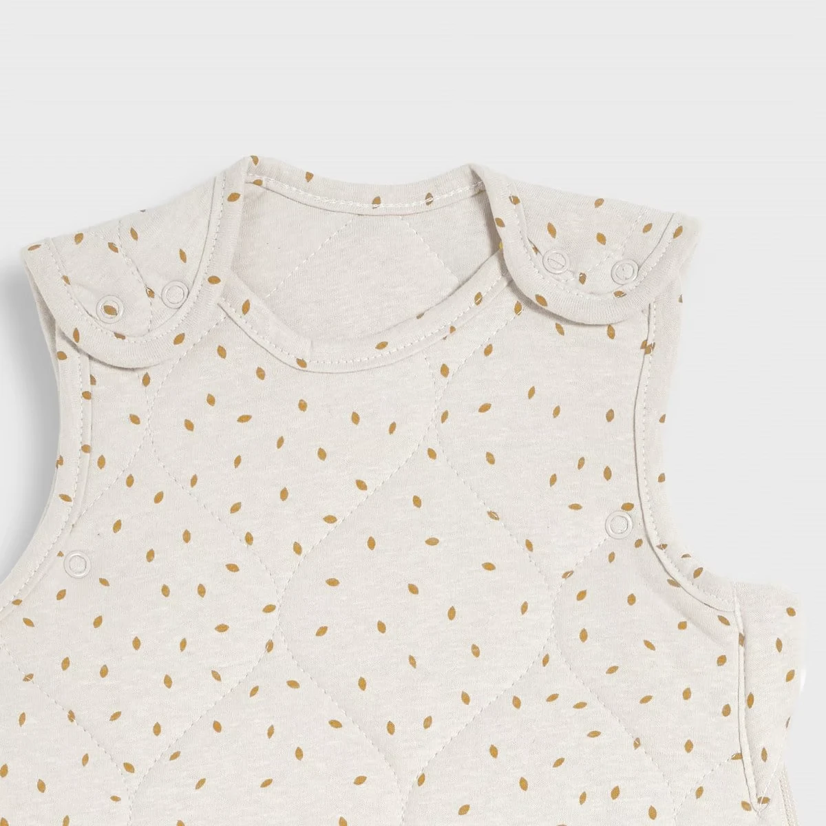 Little Green Sheep Organic 6.18m Baby Sleeping Bag 2.5 Tog Quilted Printed Linen 3 Little Green Sheep Organic 6.18m Baby Sleeping Bag 2.5 Tog Quilted Printed Linen - Image 3