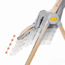 Kinderkraft High Chair LASTREE Wooden -Kiddies Kingdom Store yyyu