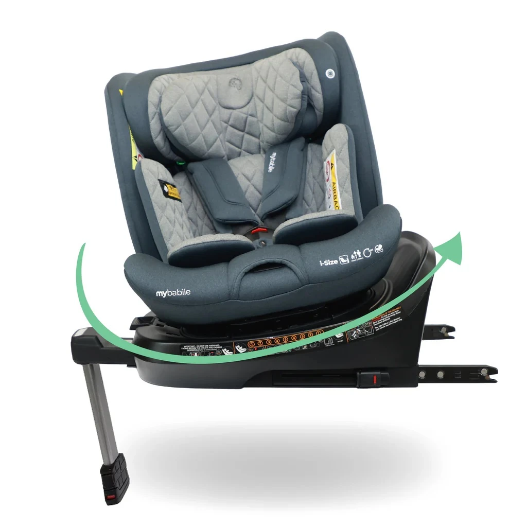 My Babiie I-Size (40-150cm) Spin Car Seat – Slate Blue 1 My Babiie I-Size (40-150cm) Spin Car Seat – Slate Blue
