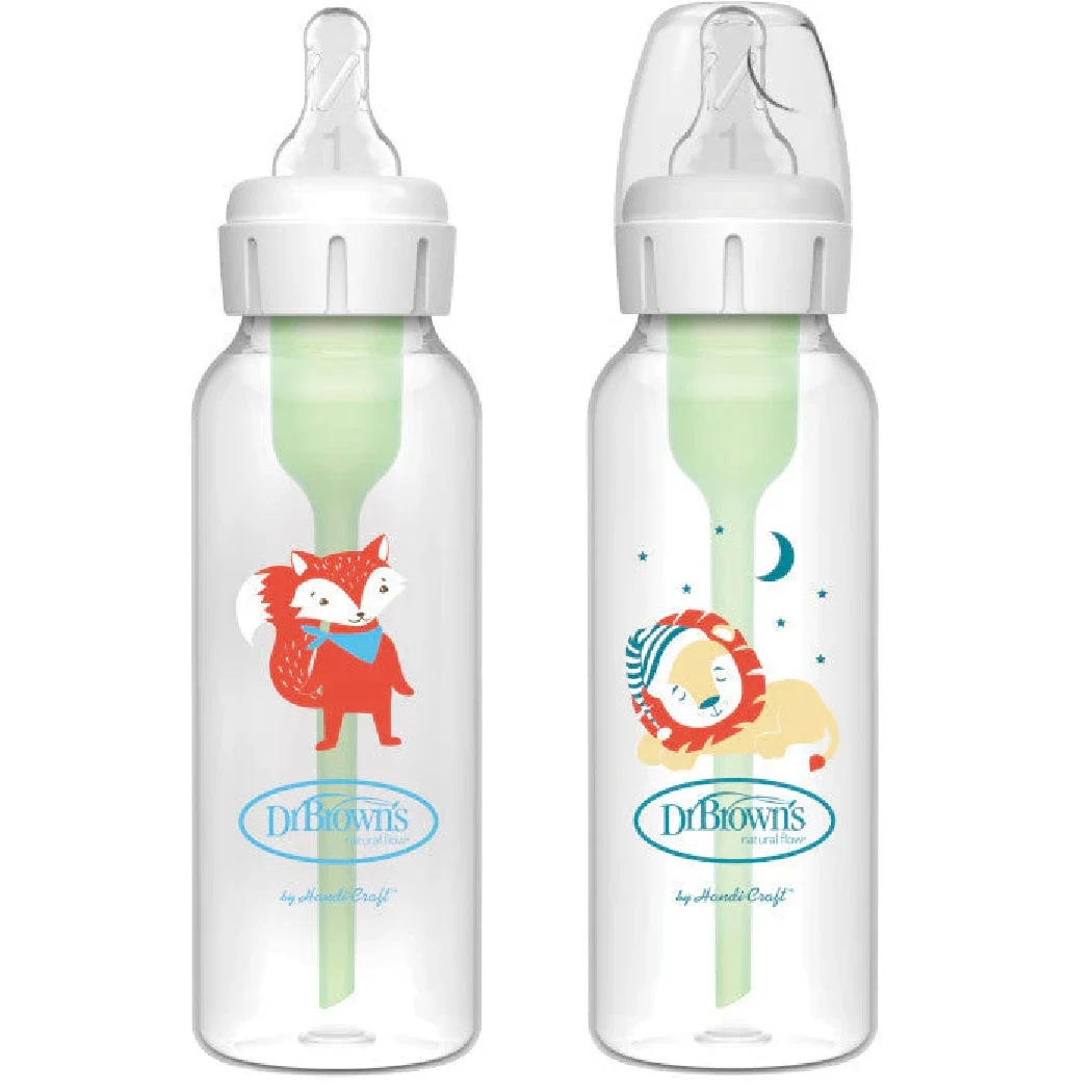 Dr Brown’s Narrow Neck 250ml Twin Pack – Lion/Fox 1 Dr Brown’s Narrow Neck 250ml Twin Pack – Lion/Fox