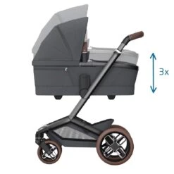 Maxi-Cosi Fame Travel System Twillic Graphite -Kiddies Kingdom Store zvsdgrht