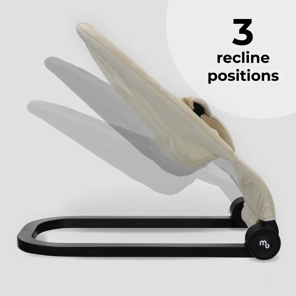 My Babiie Reclining Baby Bouncer – Oatmeal 7 My Babiie Reclining Baby Bouncer – Oatmeal - Image 7