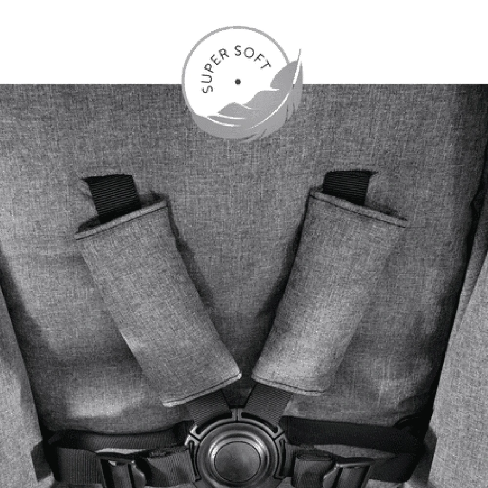 Hauck Melange Grey Atlantic Twin Stroller 10 Hauck Melange Grey Atlantic Twin Stroller - Image 10