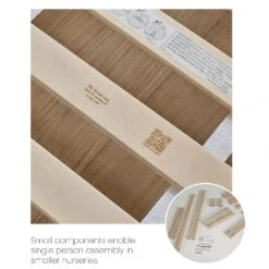 Mamas & Papas Solo Cot Bed And Mattress – Moss Green -Kiddies Kingdom Store zxc gbh 2