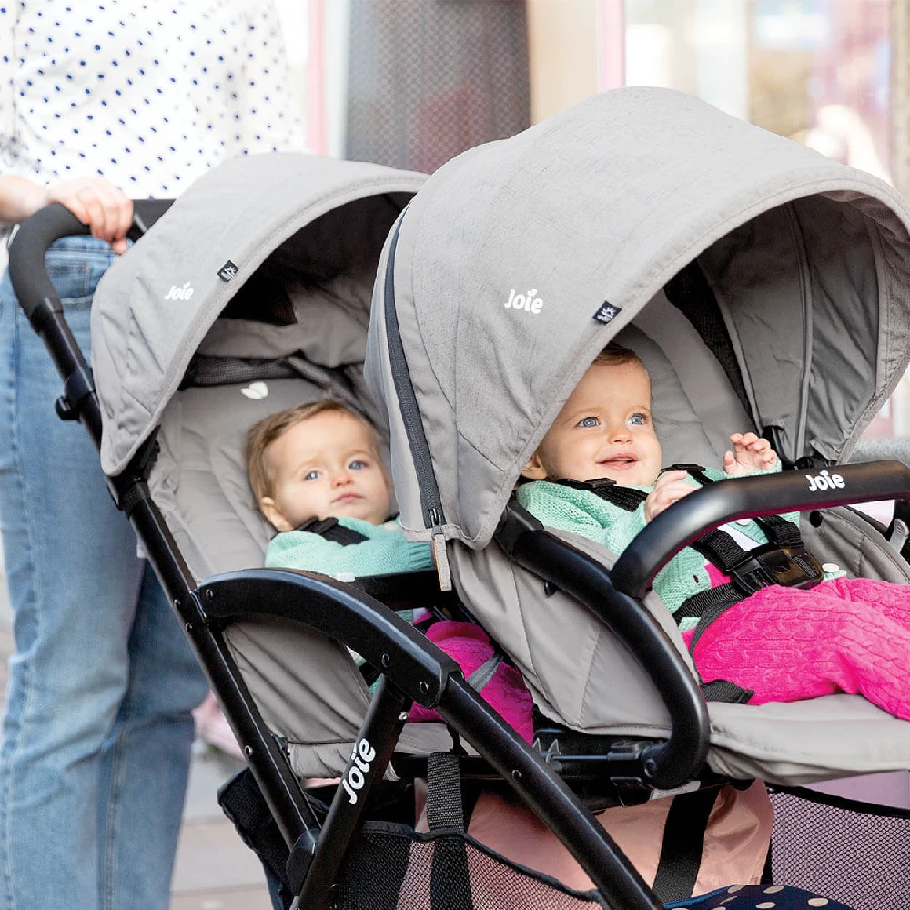 Joie EvaLite DUO Stroller Pebble With Car Seat 5 Joie EvaLite DUO Stroller Pebble With Car Seat - Image 5